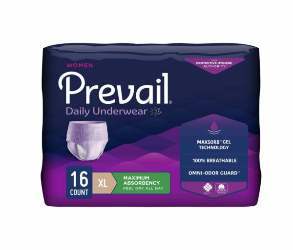 prevail men XL תחתוני ספיגה לאישה