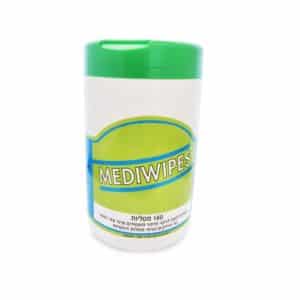 MEDIWIPES – מגבונים לחיטוי משטחים ולשימוש רפואי – 160 יחידות